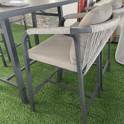 Conjunto de jardim específico Sofá de Rattan de Alumínio