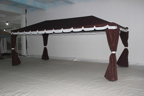 Park Leisure 3*6M Proteção solar de alumínio Casual Pop Up Gazebo com Mosquito Net Sidewall