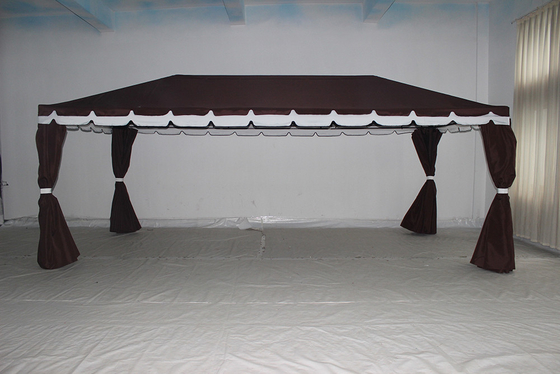 Park Leisure 3*6M Proteção solar de alumínio Casual Pop Up Gazebo com Mosquito Net Sidewall