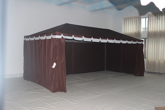 Park Leisure 3*6M Proteção solar de alumínio Casual Pop Up Gazebo com Mosquito Net Sidewall