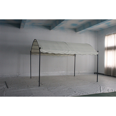 Não revestido de aço fechado moderno impermeável ao ar livre churrasco acampamento pátio solar mirante