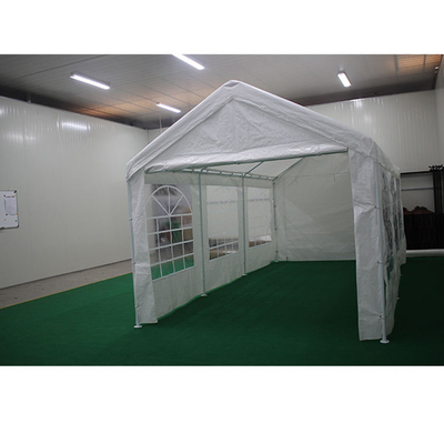 Carport externo 3X6M Churrasco de jardim com porta e janelas Madeira tratada sob pressão natural