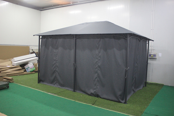 Poliéster Canopy Fashion Gazebo 3X3.5CM para Easy Assembly Eventos ao ar livre