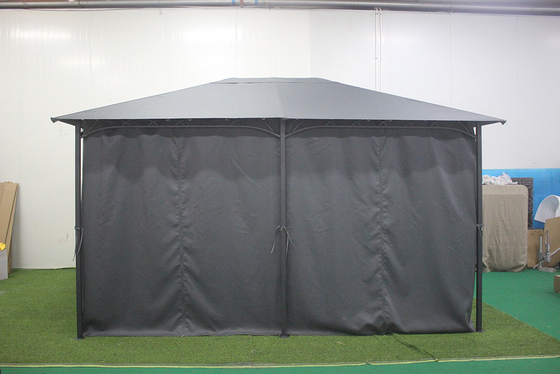 Poliéster Canopy Fashion Gazebo 3X3.5CM para Easy Assembly Eventos ao ar livre