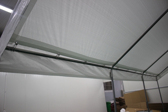 Madeira tratada sob pressão natural 300*600cm Carport inflável para acampamento