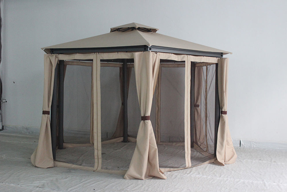 Jardim de jardim plegavel com montagem fácil e acabamento de moldura revestida com PVC