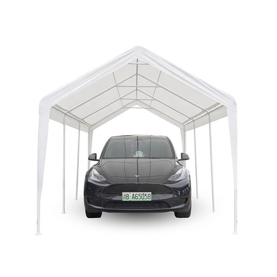 Canopy de estacionamento de sombreamento solar revestido com pó para proteção do veículo e proteção solar