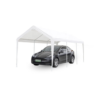 Canopy de estacionamento de sombreamento solar revestido com pó para proteção do veículo e proteção solar