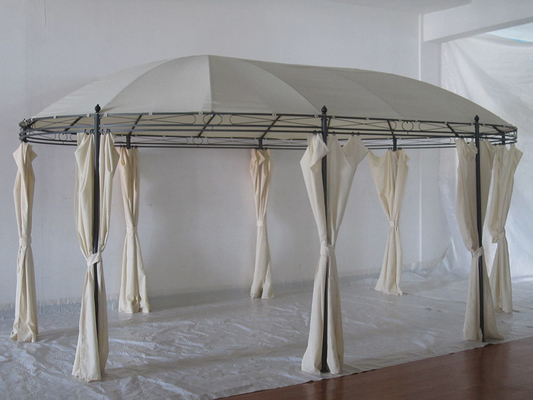 204*38.5*22.5cm Tamanho do pacote Canopy Gazebo de aço para eventos corporativos e festas