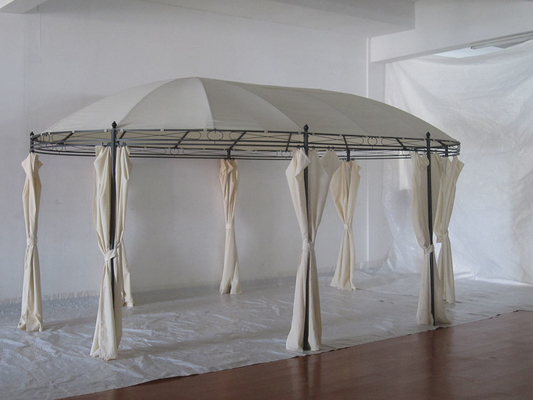 204*38.5*22.5cm Tamanho do pacote Canopy Gazebo de aço para eventos corporativos e festas
