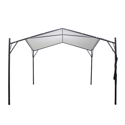 Fácil de montar Pergola de jardim Metal lazer Eco-friendly Gazebo ao ar livre 3,5*3,5*2,7m