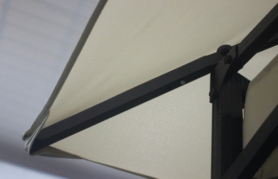 3x3x2.7M aço exterior Gazebo com dois topos para pátio canopy festa santuário ao ar livre