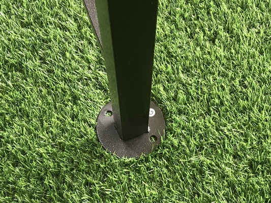 Material de tecido de poliéster 3 * 2.9M Padrão de trabalho aberto Spire High Energy Gazebo para jardim