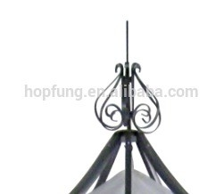 Pergola de jardim de telhado único de 3*3*2,65m com luxo decorativo e arbor design