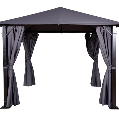 Pintura de sobreposição robusta e funcional Gazebo metálico com arcos