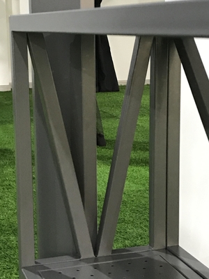 Gazebo de policarbonato com dois topos 2.35X1.7X2.45M para ponte de pérgulas ao ar livre