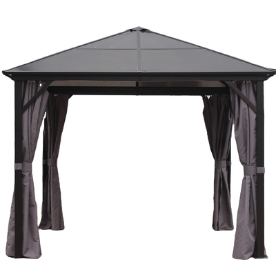 Água Protegida Alu Portátil Gazebo Tenda PC Board Outdoor Gazebo Canopy Shelter 3X3X2.6M