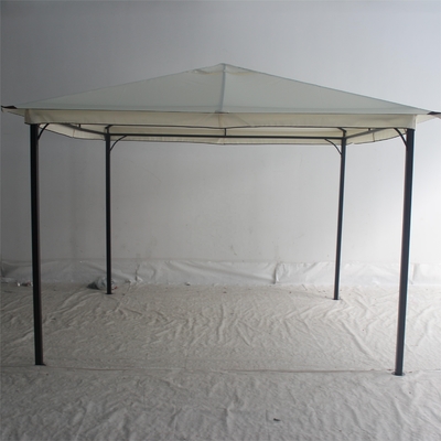 Tenda de jardim à prova d'água ao ar livre Pergola com vigas sobressalentes com estrutura de aço forte