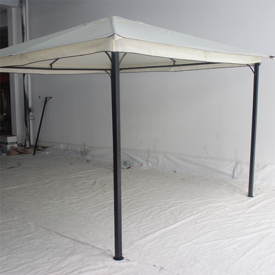 Tenda de jardim à prova d'água ao ar livre Pergola com vigas sobressalentes com estrutura de aço forte