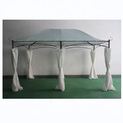 Capa de jardim de madeira e abeto de hemlock Pergola Tenda de tela com moldura resistente à ferrugem