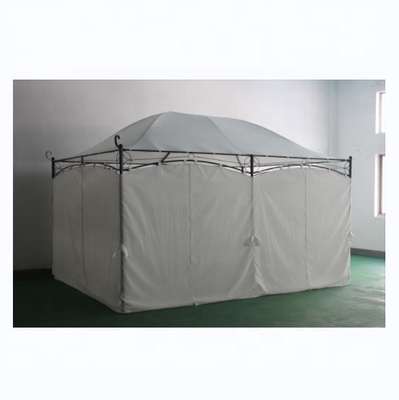 Capa de jardim de madeira e abeto de hemlock Pergola Tenda de tela com moldura resistente à ferrugem