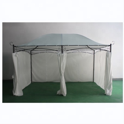 Capa de jardim de madeira e abeto de hemlock Pergola Tenda de tela com moldura resistente à ferrugem