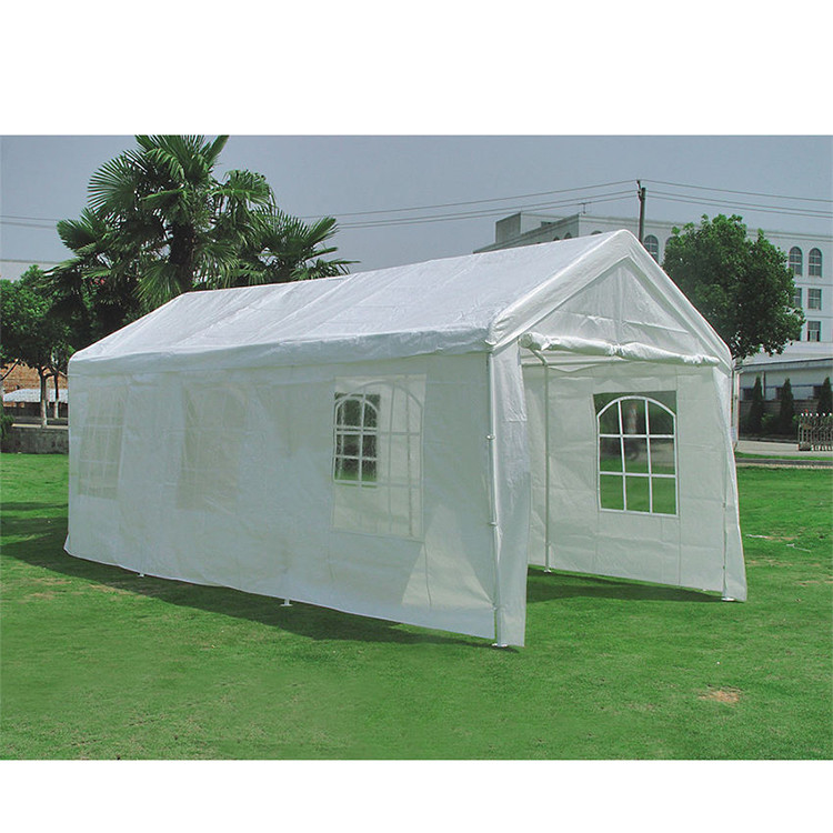 Tenda de casamento de alumínio de telhado transparente para estacionamento de carros e celebrações ao ar livre