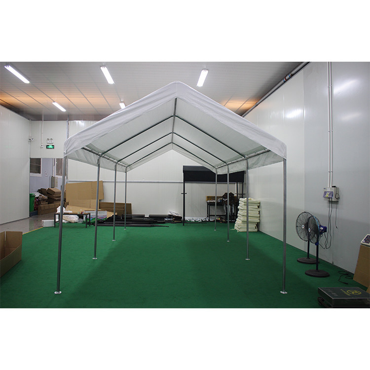 Tenda de festa de alumínio branco exterior CP004 com acabamento de vela não revestido