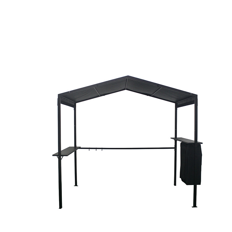 2.3*1.5*2.2M Alumínio exterior Techo de poliéster duro Galpão com revestimento de vela revestido com pó