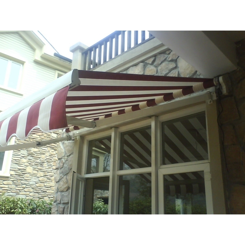 Alcatrão de tipo totalmente aberto para exterior 2,5*2m Canopy jardim sombra de sol Balcão