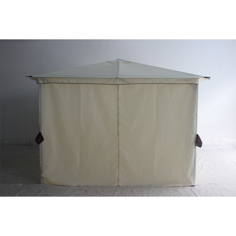Quadro e embalagem de aço Tamanho 209*33*14.5cm 3.3*3.3M Tenda de mirante dobrável para jardim