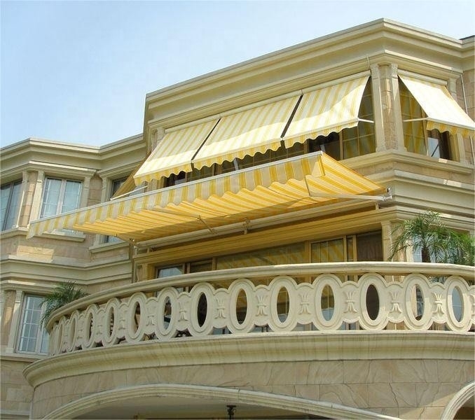 Outdoor Customizado Cor 5 * 3m Telhado totalmente aberto Retrátil para pátio jardim dossel sombra de sol varanda