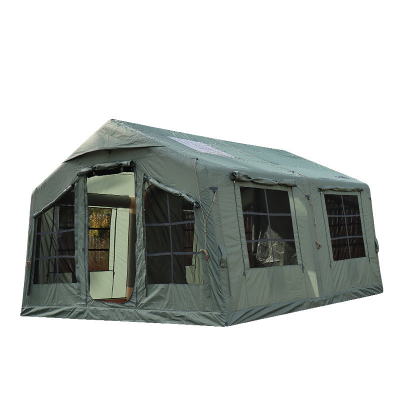 4 Seasons Mosquito Screen Cabin Tent para acampamento 12.96m2 Espaço de quarto Tenda inflável