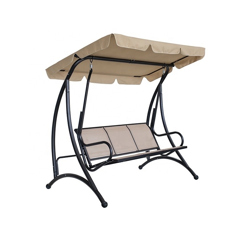 Modern Garden Patio Swing Chair com Canopy Pergola Gazebo Outdoor Cushioned Bench Bed