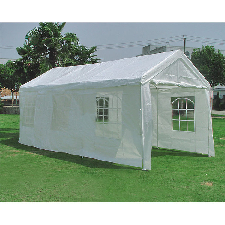 CP002 300*600cm Casa de casamento branca ao ar livre Tenda de cobertura com tamanho de pacote 197*32*24cm