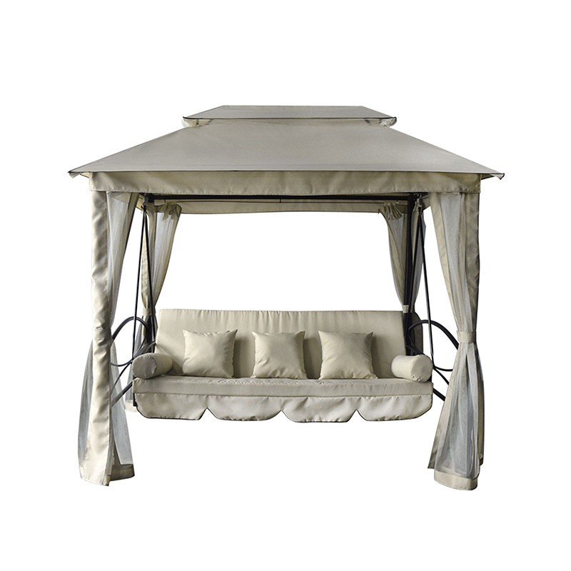Cama balançante para luxo lazer tenda de mobiliário ao ar livre