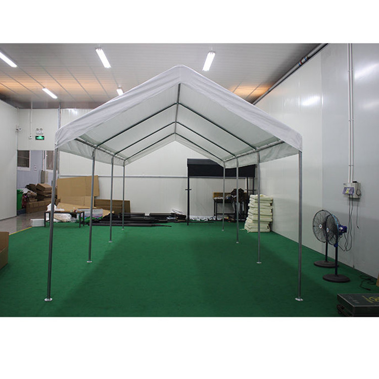 Madeira tratada sob pressão natural 300*600cm Carport inflável para acampamento