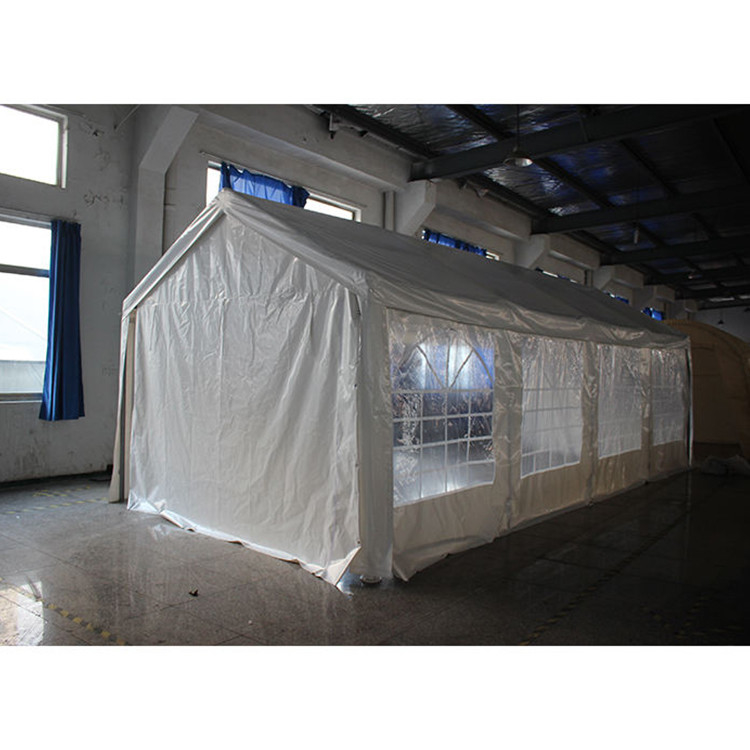 Armazém de metal superior verde exterior à prova d'água 11 * 25M Carport para evento comercial Show de festa